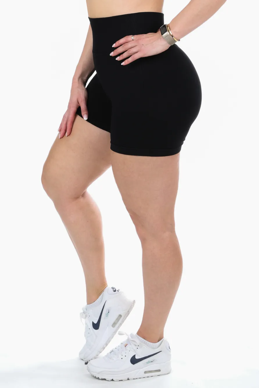 Blair Scrunch Bum Shorts Black