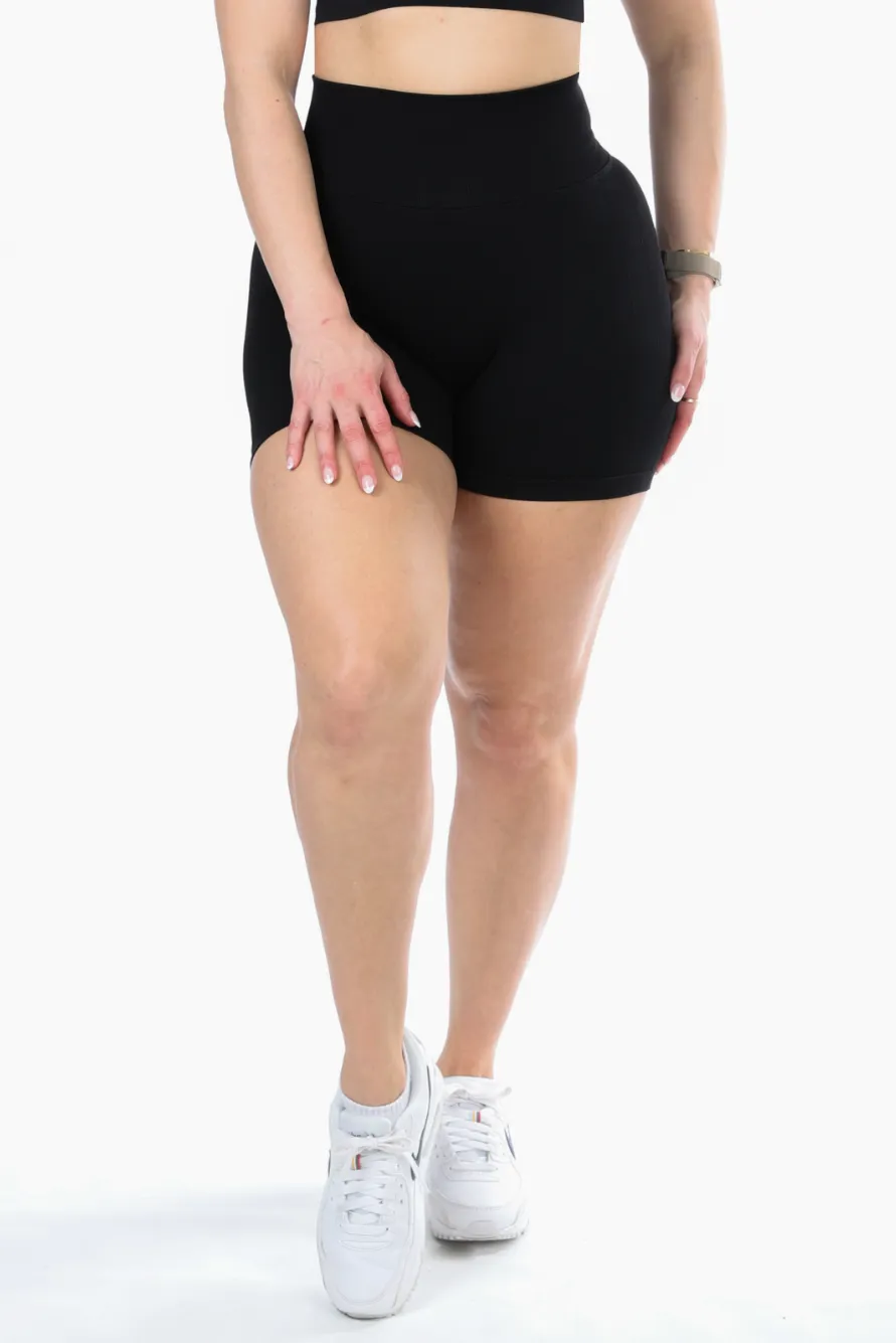 Blair Scrunch Bum Shorts Black
