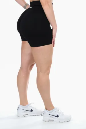Blair Scrunch Bum Shorts Black