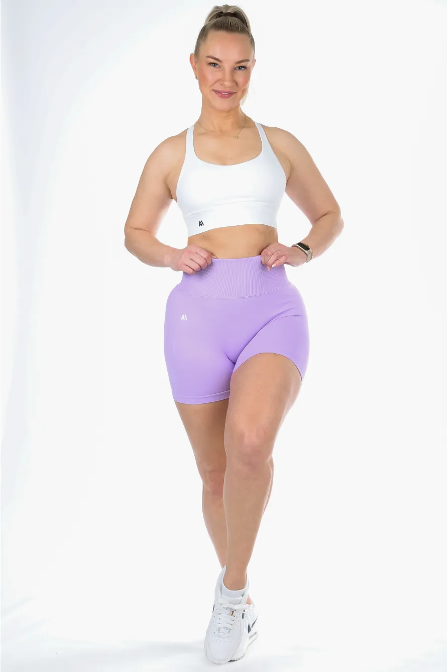 Blair Scrunch Bum Shorts Purple