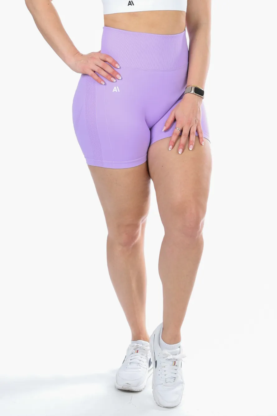 Blair Scrunch Bum Shorts Purple