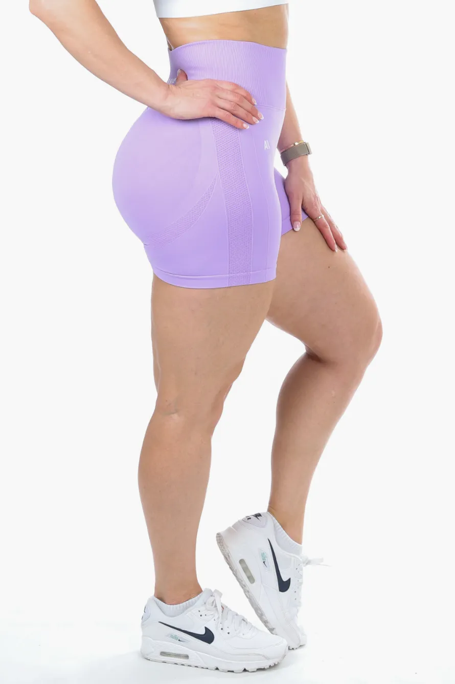 Blair Scrunch Bum Shorts Purple