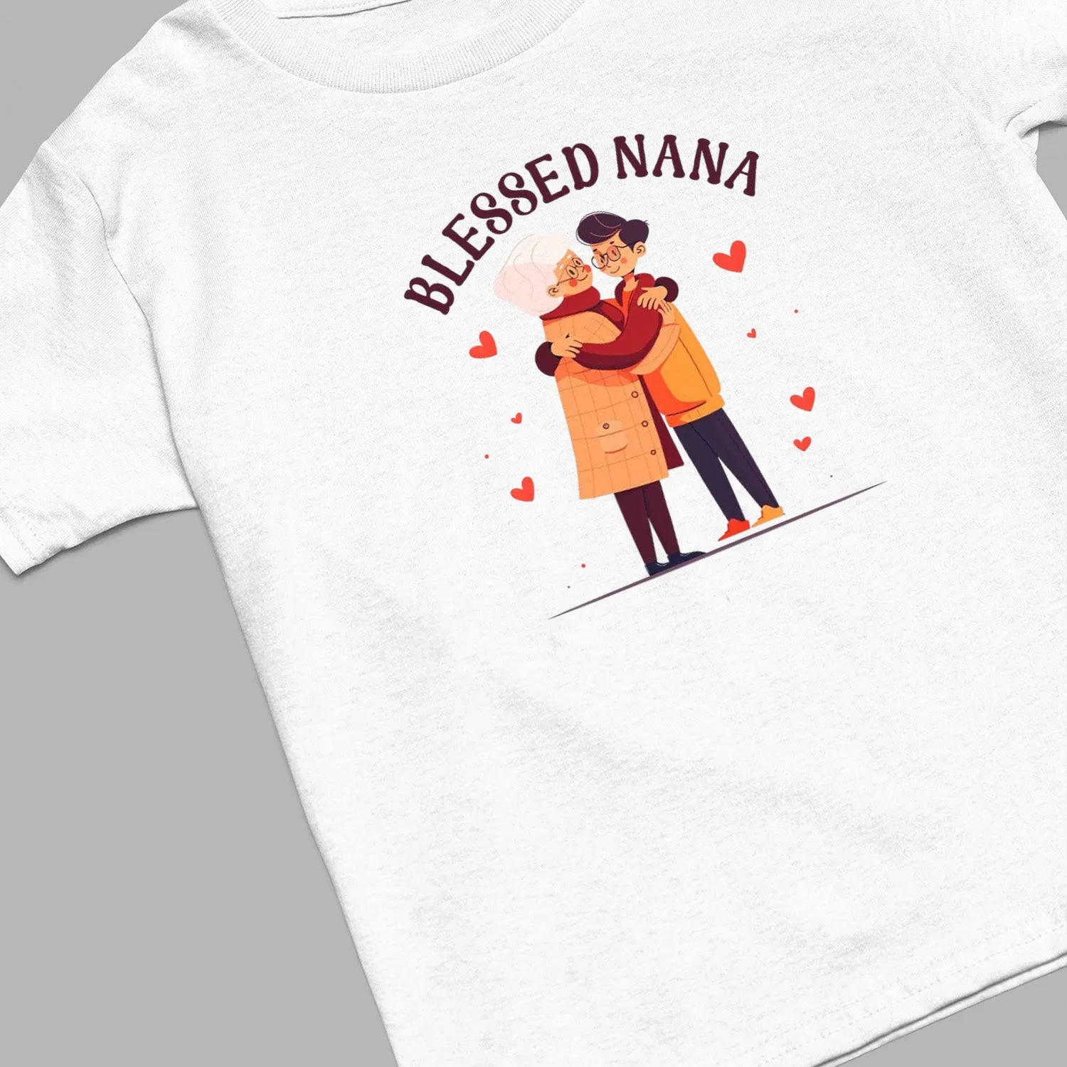 Blessed Nana T-Shirt, Grandma With Son Shirt, Cute Nana Sweatshirt, Grandma Shirt, Grandma Gift, Mother's Day Gift