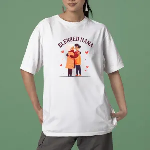 Blessed Nana T-Shirt, Grandma With Son Shirt, Cute Nana Sweatshirt, Grandma Shirt, Grandma Gift, Mother's Day Gift