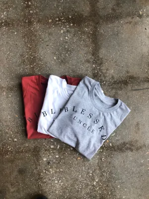 Blessed Uncle Adult Box T-Shirt