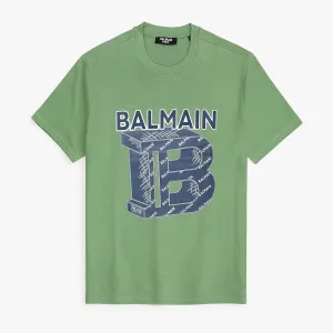 B.L.M.N Green Premium Printed T-Shirt