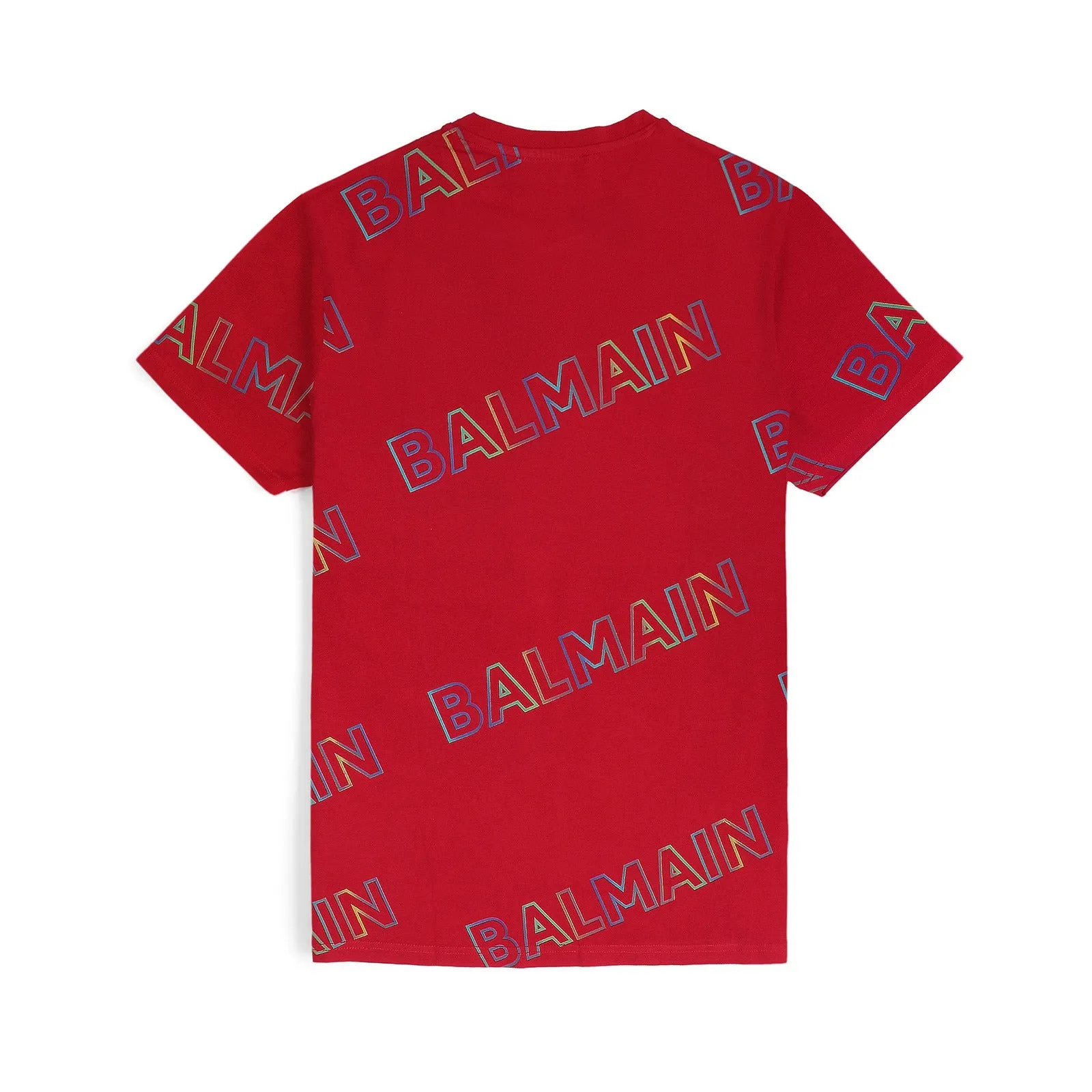 B.L.M.N Red Premium Printed T-Shirt
