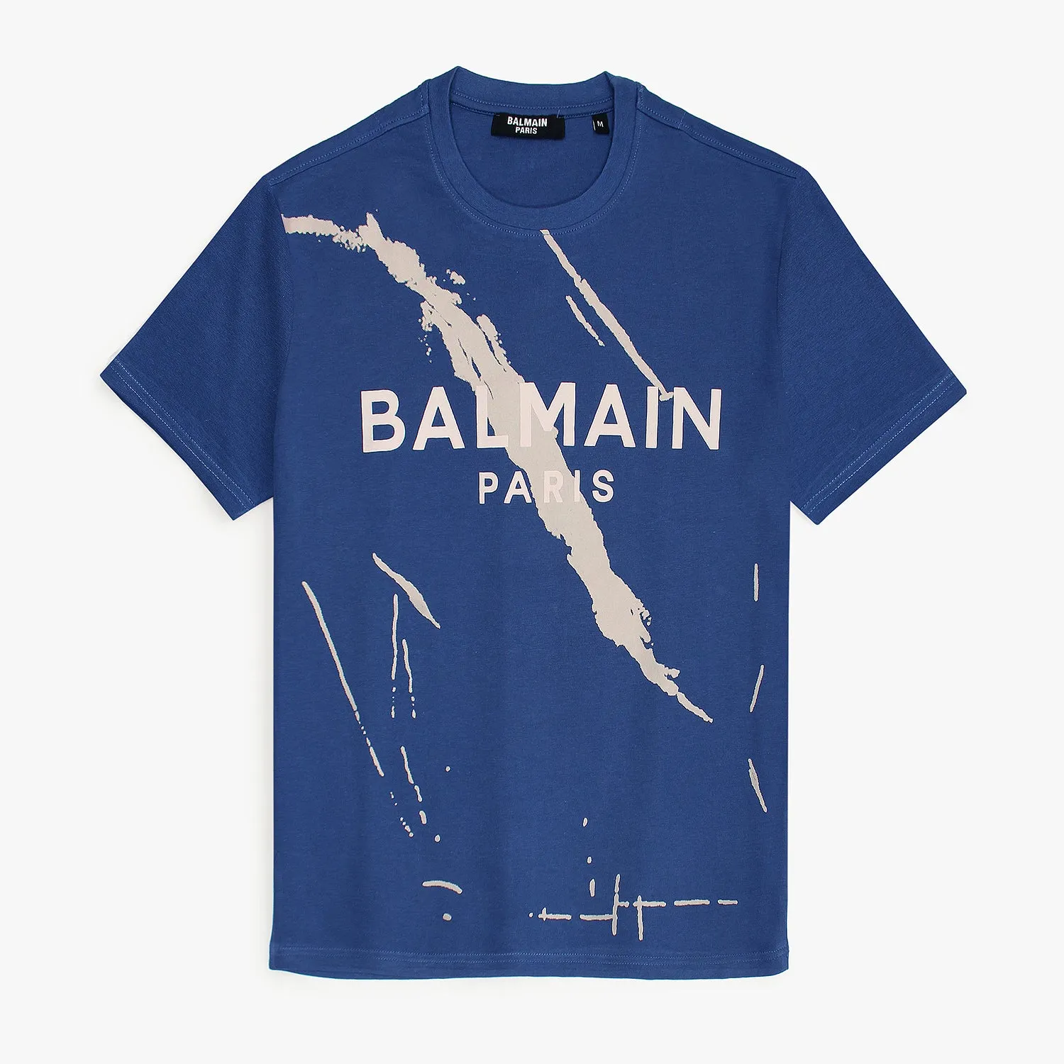 B.L.M.N Royal Blue Flash Premium Printed T-Shirt
