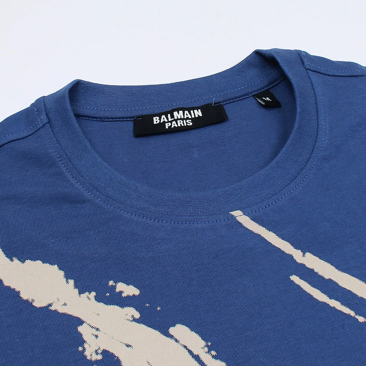 B.L.M.N Royal Blue Flash Premium Printed T-Shirt