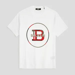 B.L.M.N White B Premium Printed T-Shirt