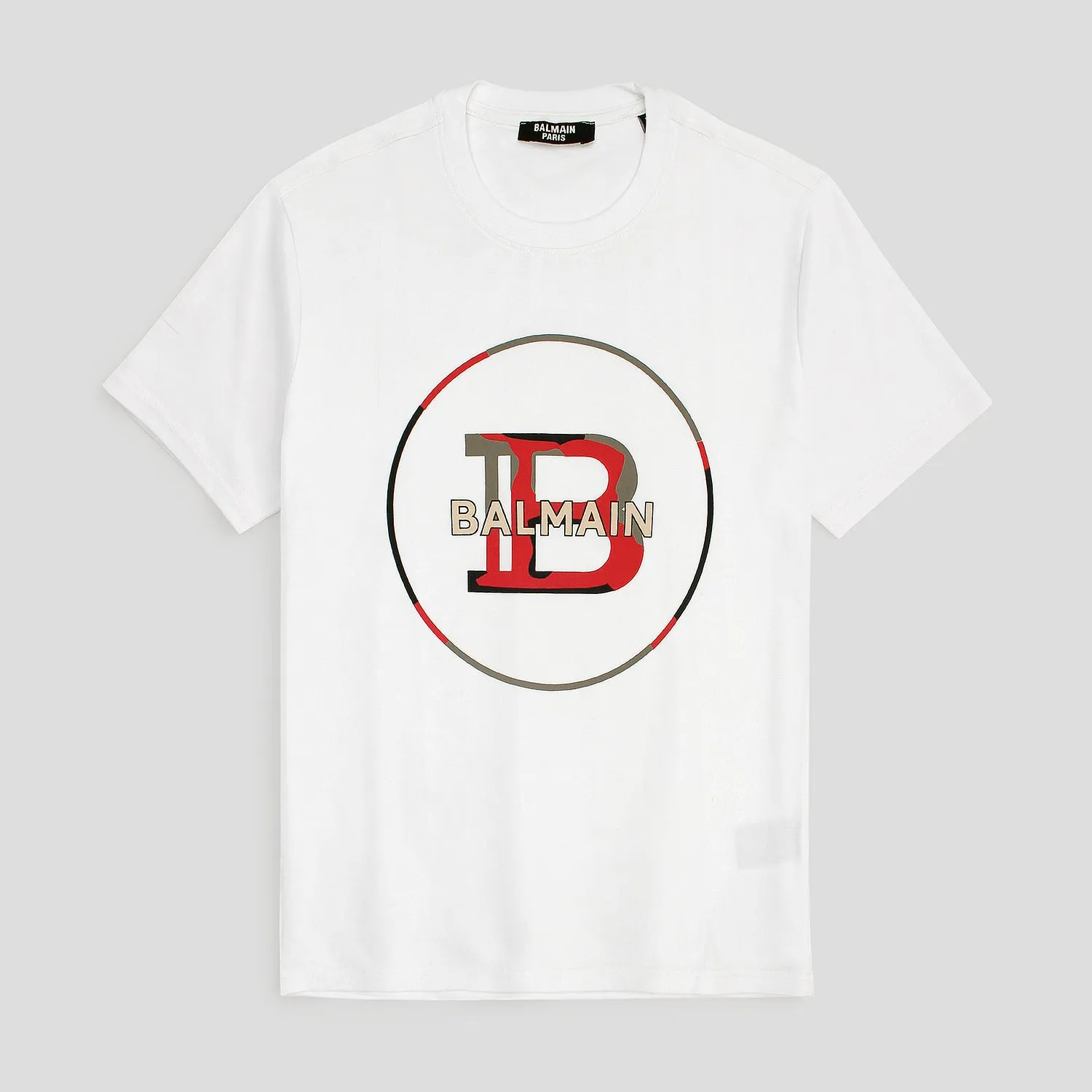 B.L.M.N White B Premium Printed T-Shirt