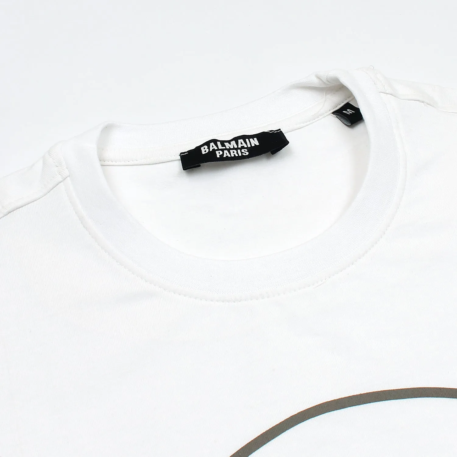 B.L.M.N White B Premium Printed T-Shirt