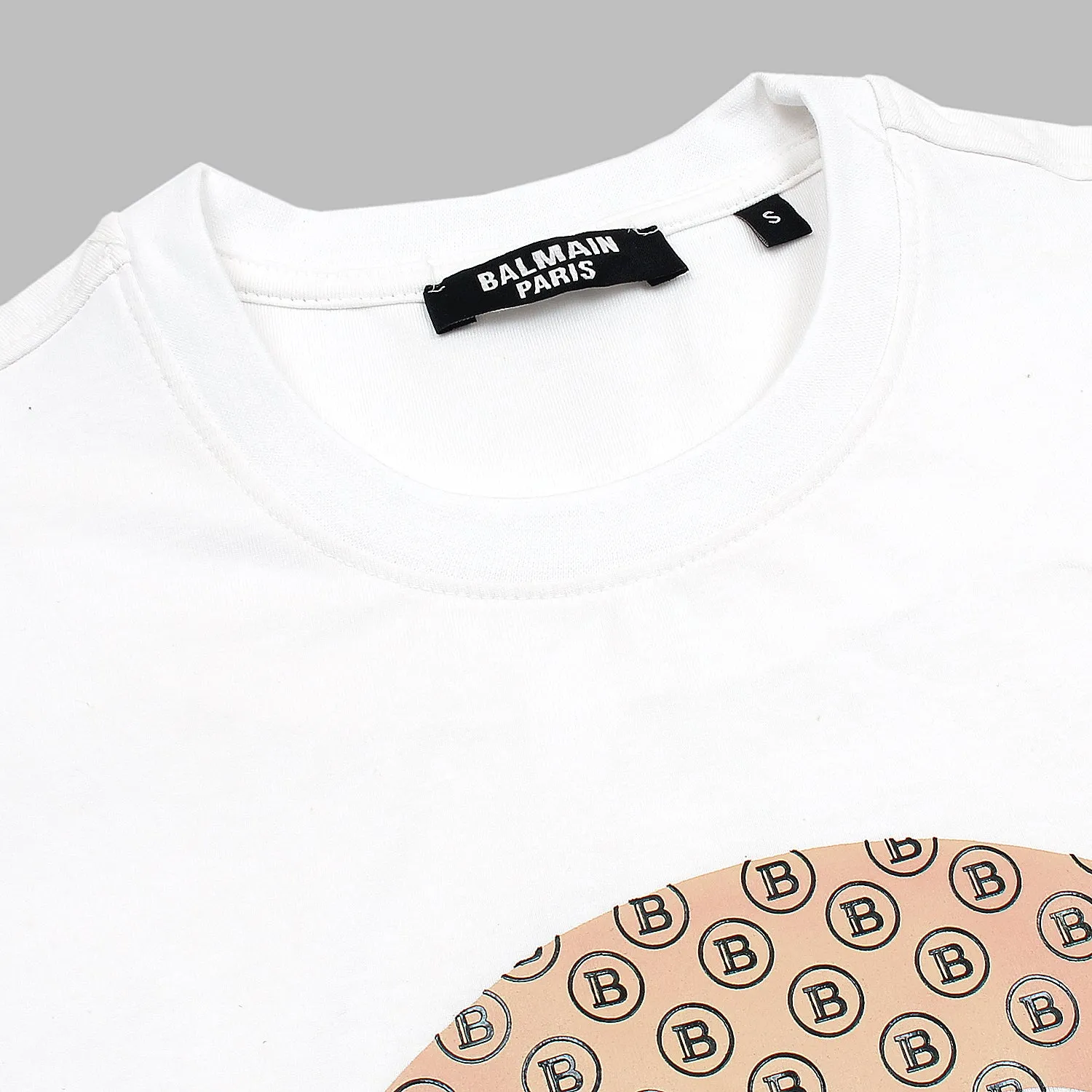 B.L.M.N White FB Premium Printed T-Shirt