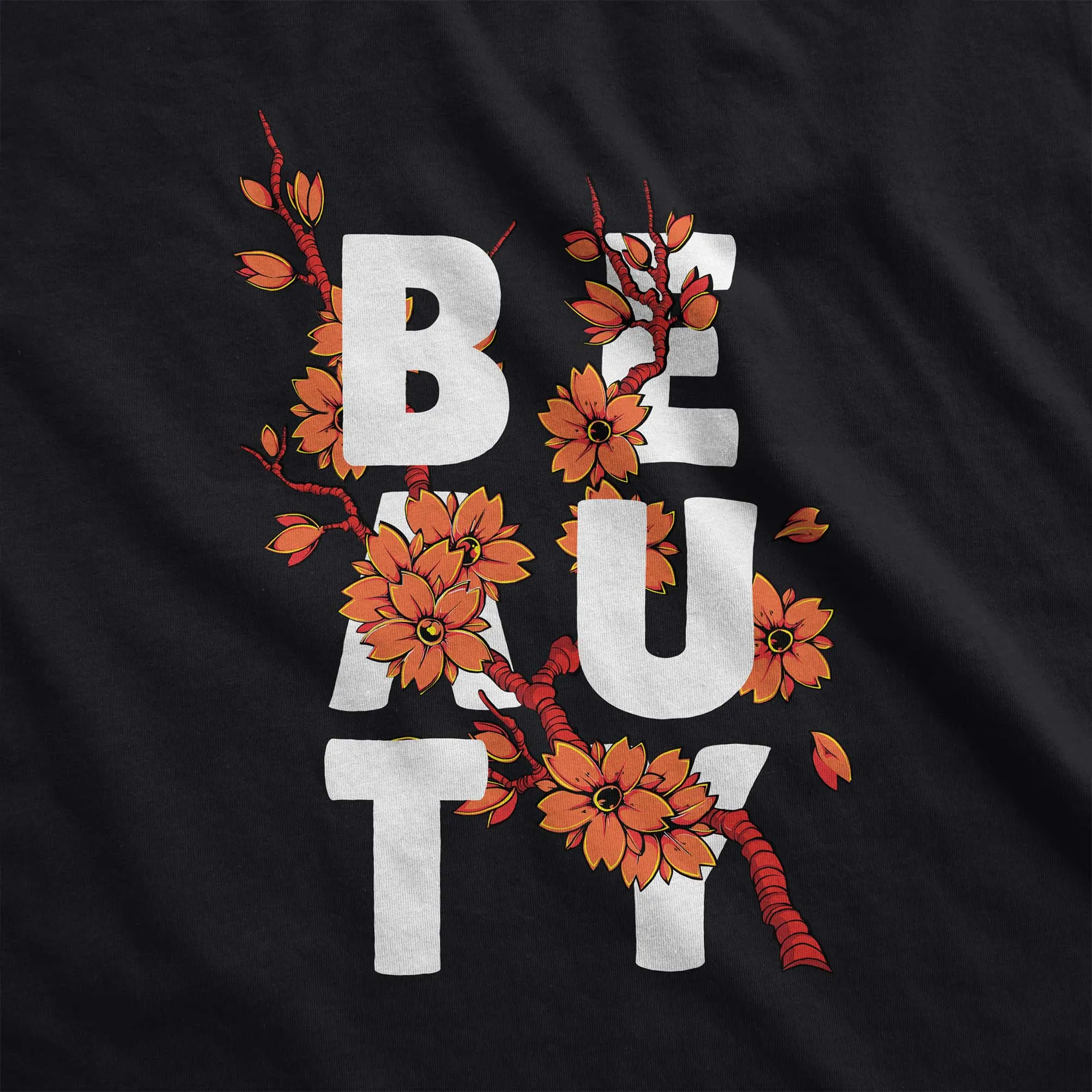 Blossoming Beauty - Women's Flex Scoop Neck Tee