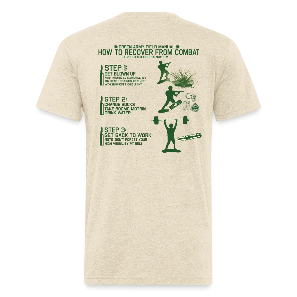 Blown Up Army Field Manual Fitted T