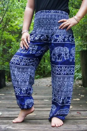 Blue Elephant Pants