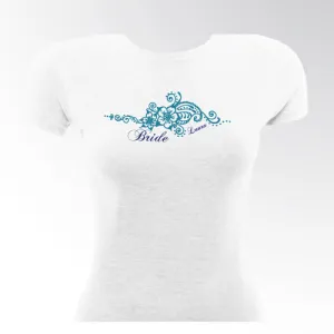 Blue Henna Bride TShirt
