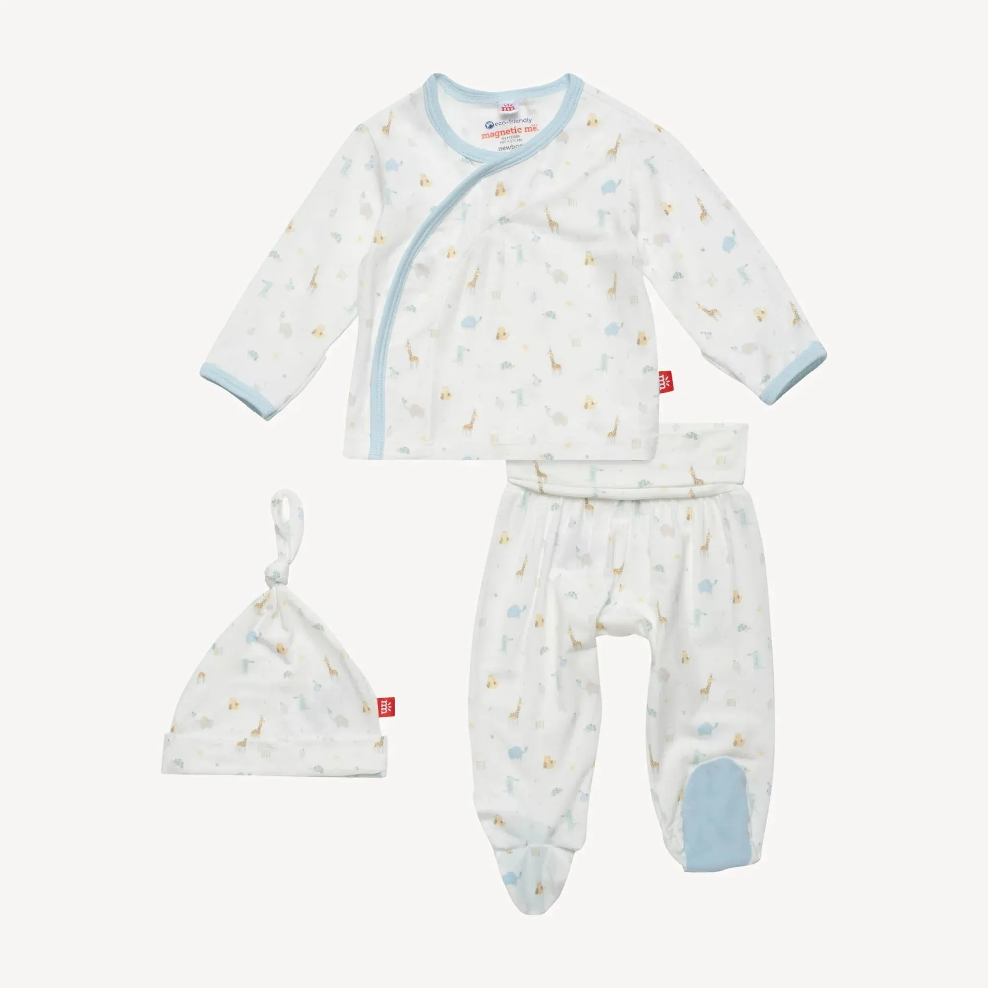 Blue Little Bitty Pretty One Kimono Set