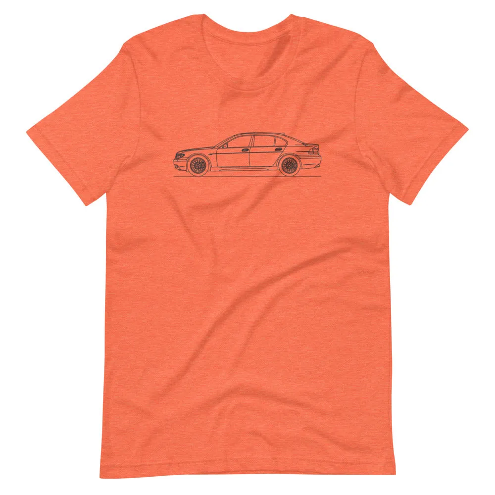 BMW E65 760i silhouette T-shirt