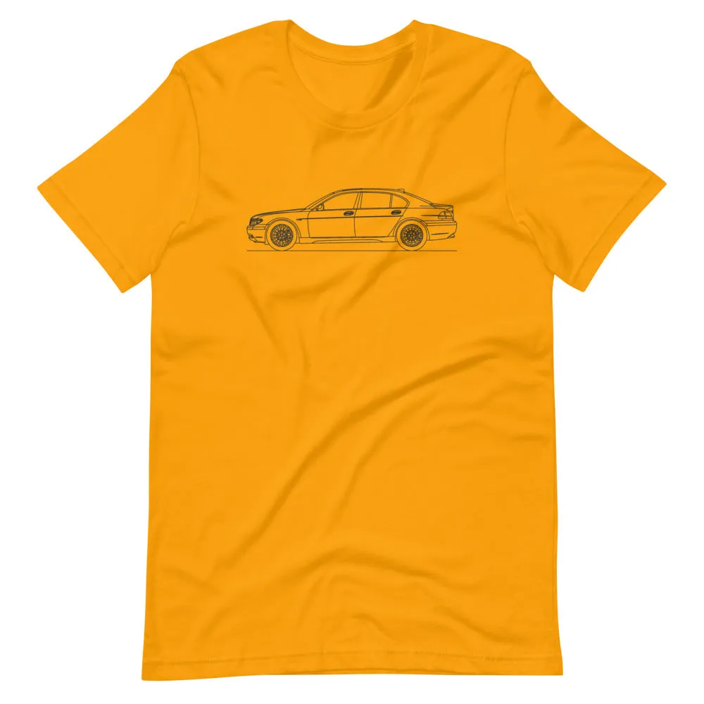 BMW E65 760i silhouette T-shirt