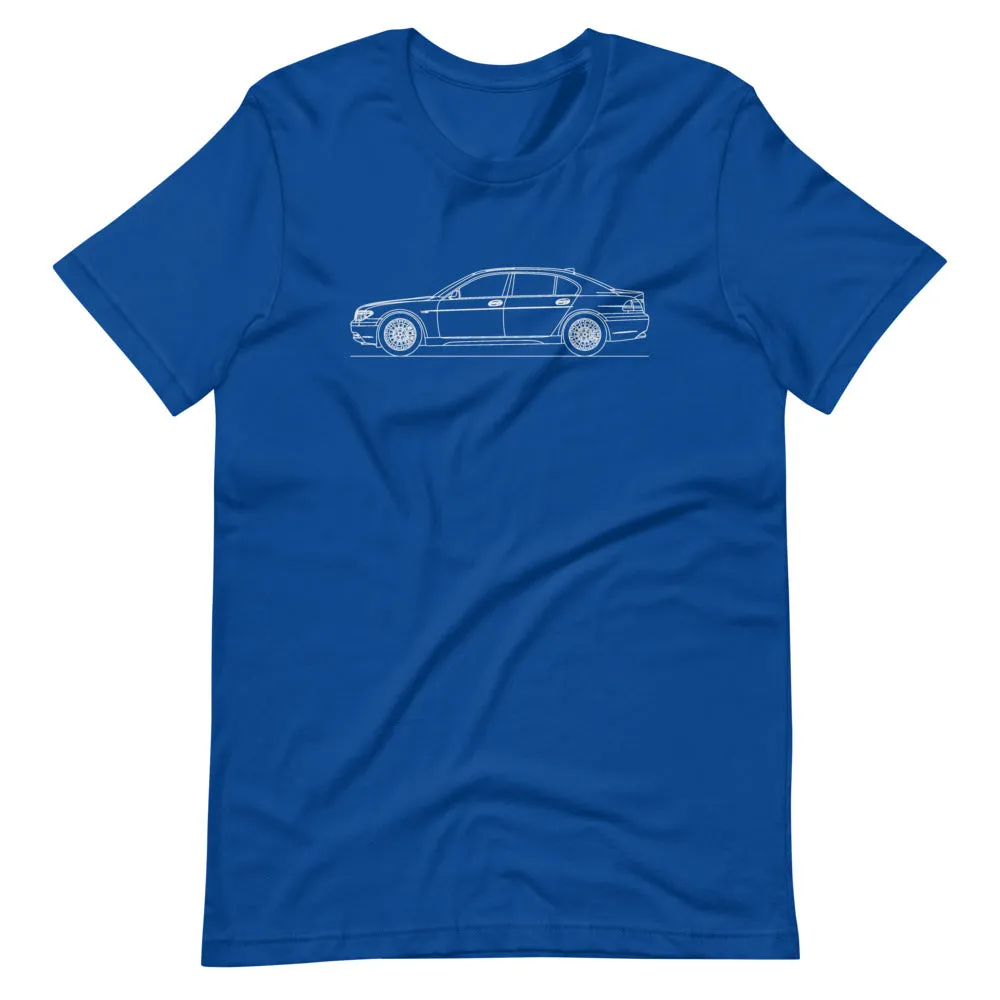 BMW E65 760i silhouette T-shirt