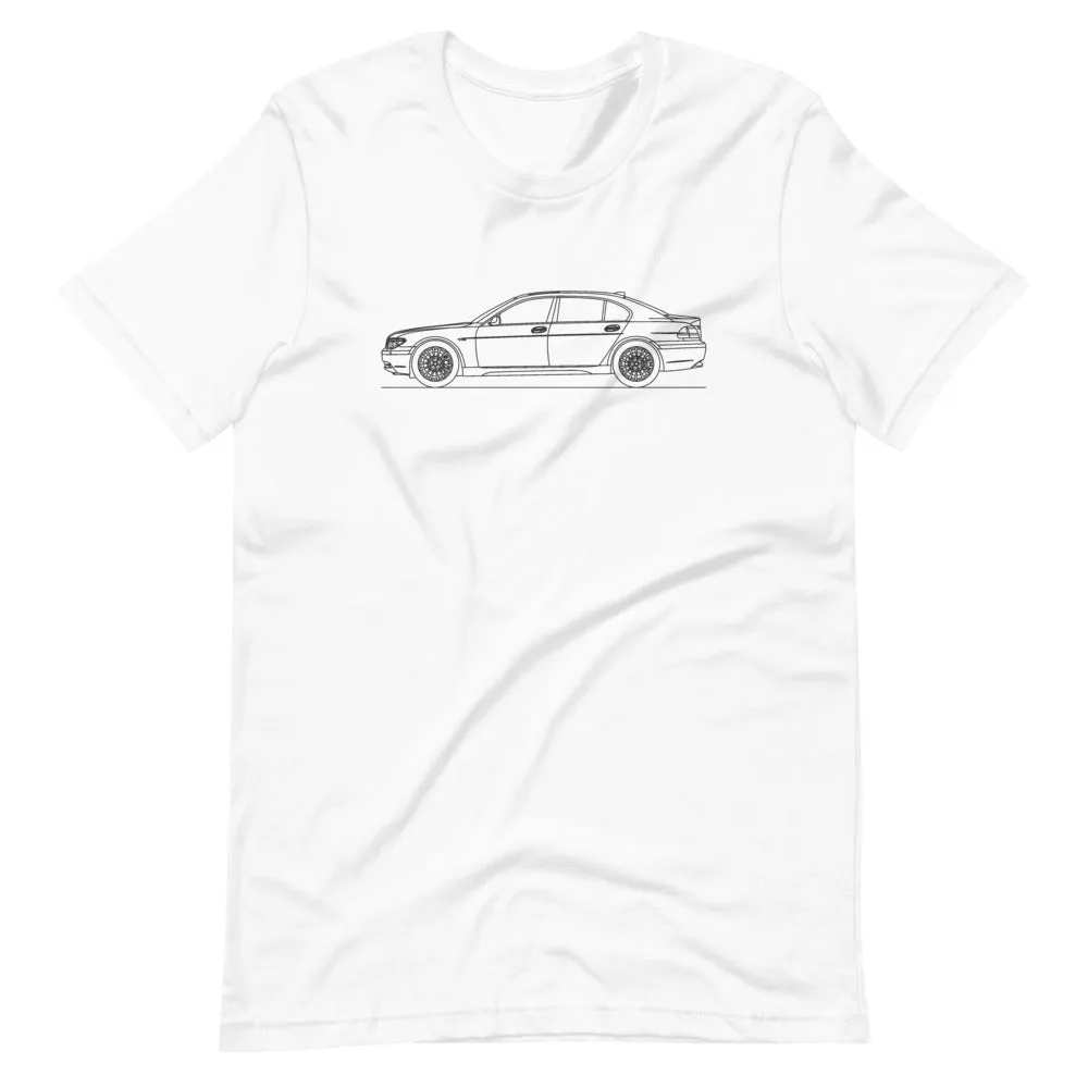 BMW E65 760i silhouette T-shirt