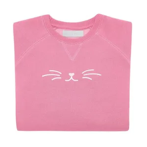 Bob & Blossom Pink Cat Sweatshirt