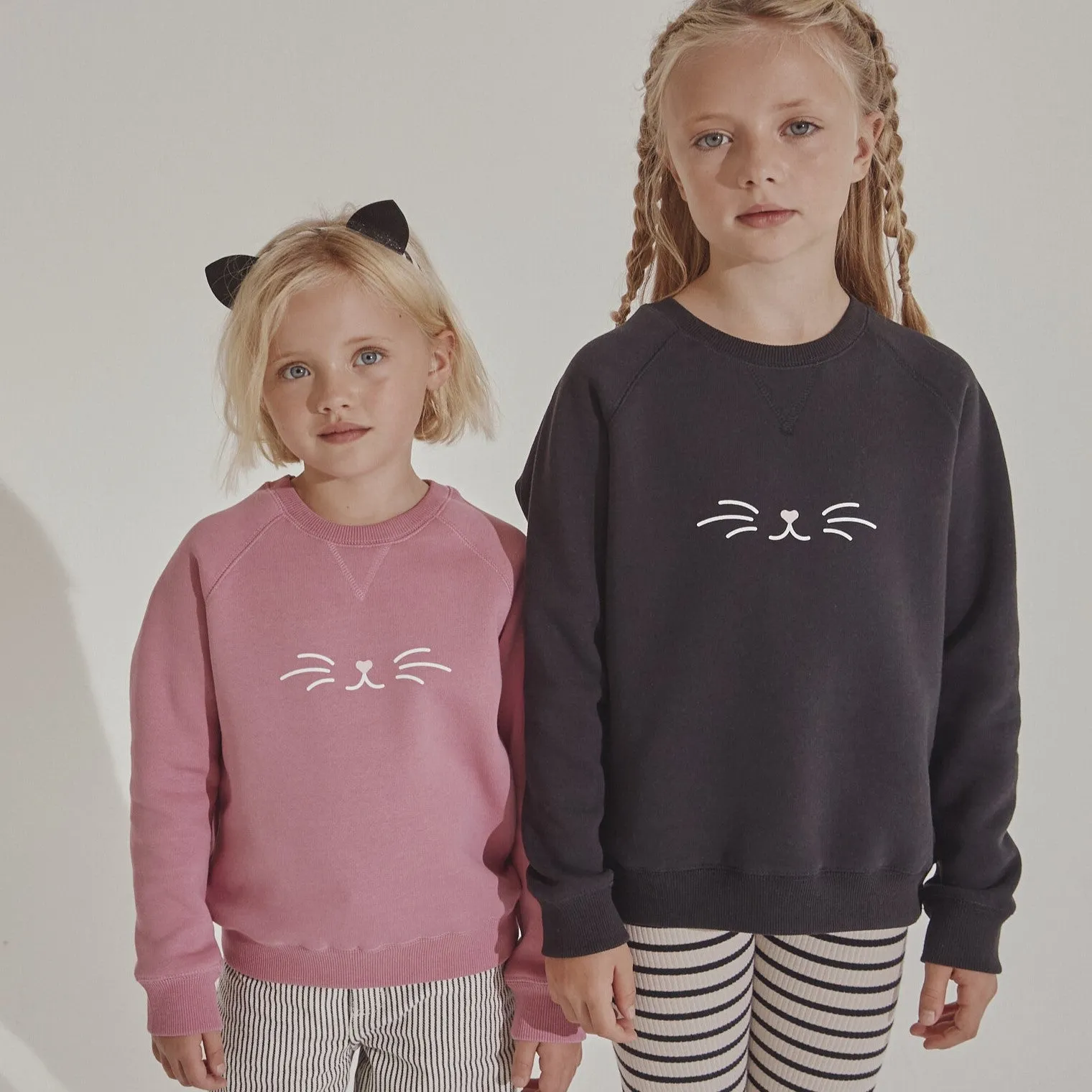 Bob & Blossom Pink Cat Sweatshirt