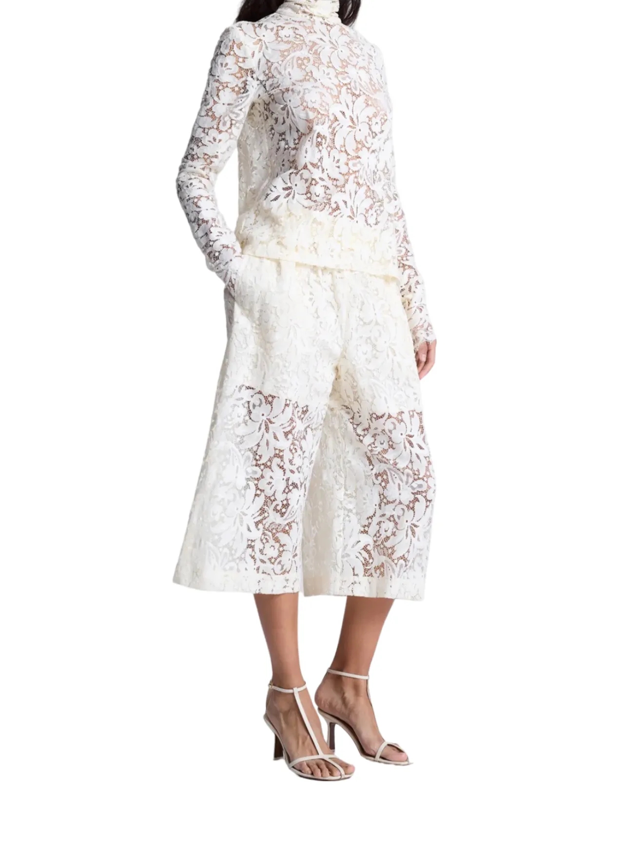 Bodie Lace Short - Cream