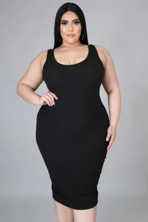 BONITA MIDI DRESS | PLUS