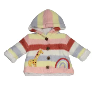 Borg Lined Giraffe Cardi