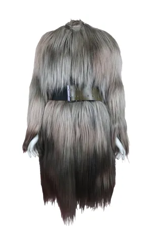 Bottega Veneta Long Hair Goat Jacket, AW 17, Size US 2