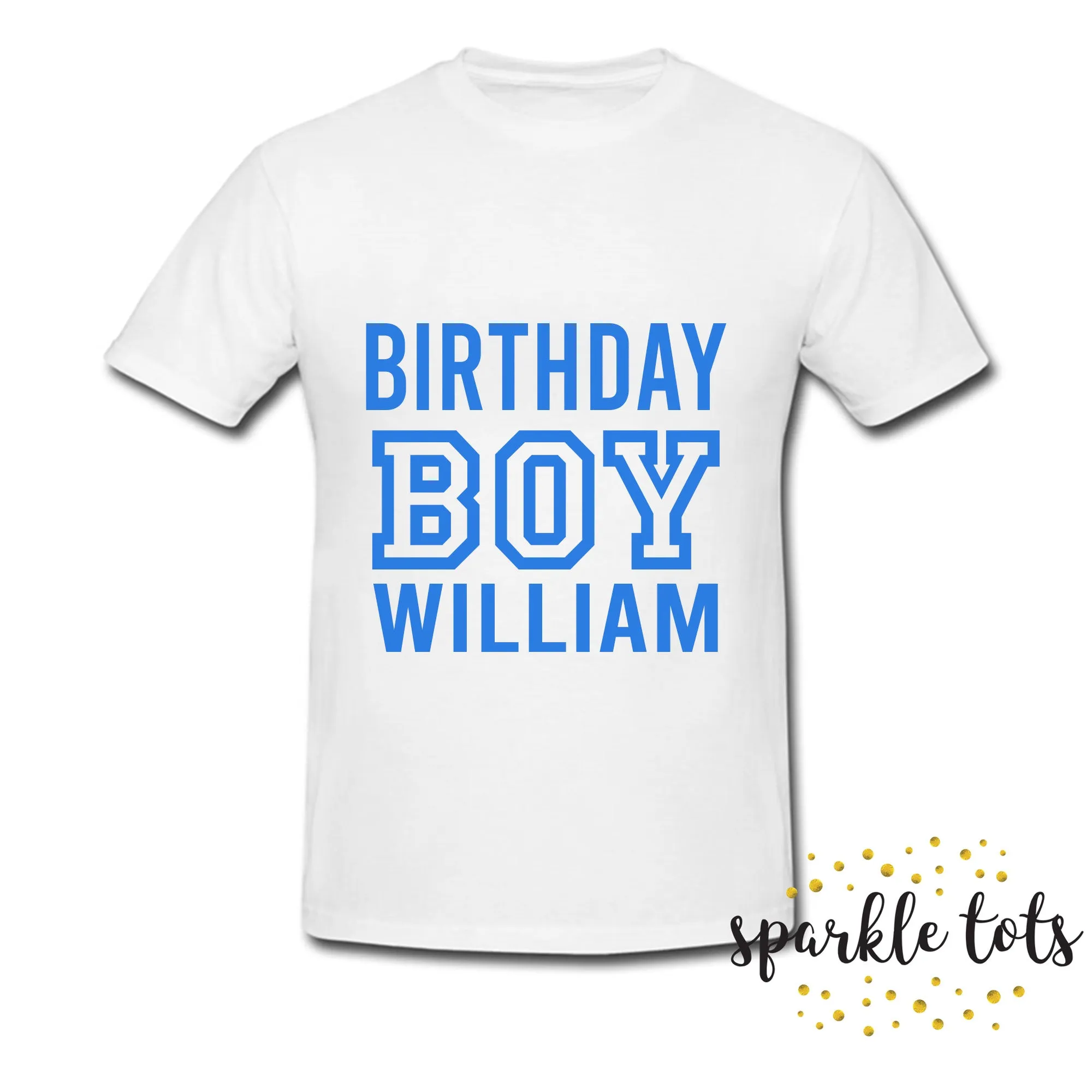 Boys Birthday Shirt | Custom "Birthday Boy" T-Shirt