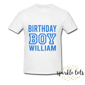 Boys Birthday Shirt | Custom "Birthday Boy" T-Shirt