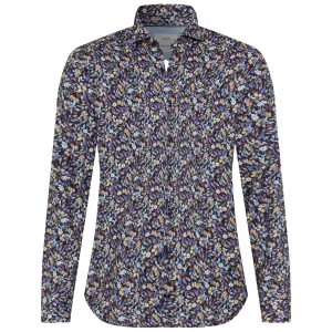 Brax Harold P Print Shirt - Navy