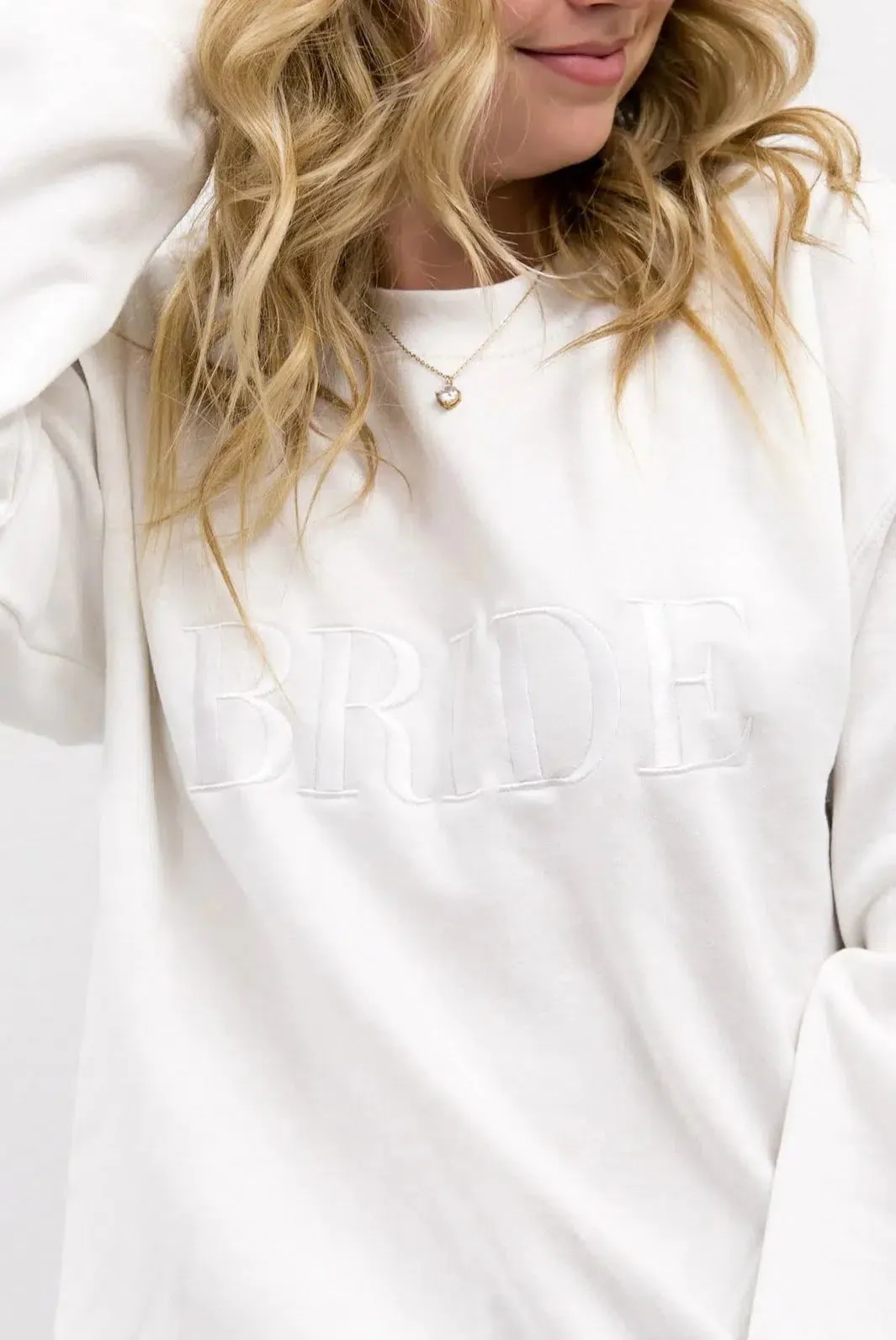 Bride Embroidered Sweatshirt