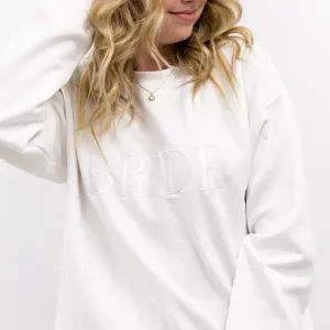 Bride Embroidered Sweatshirt