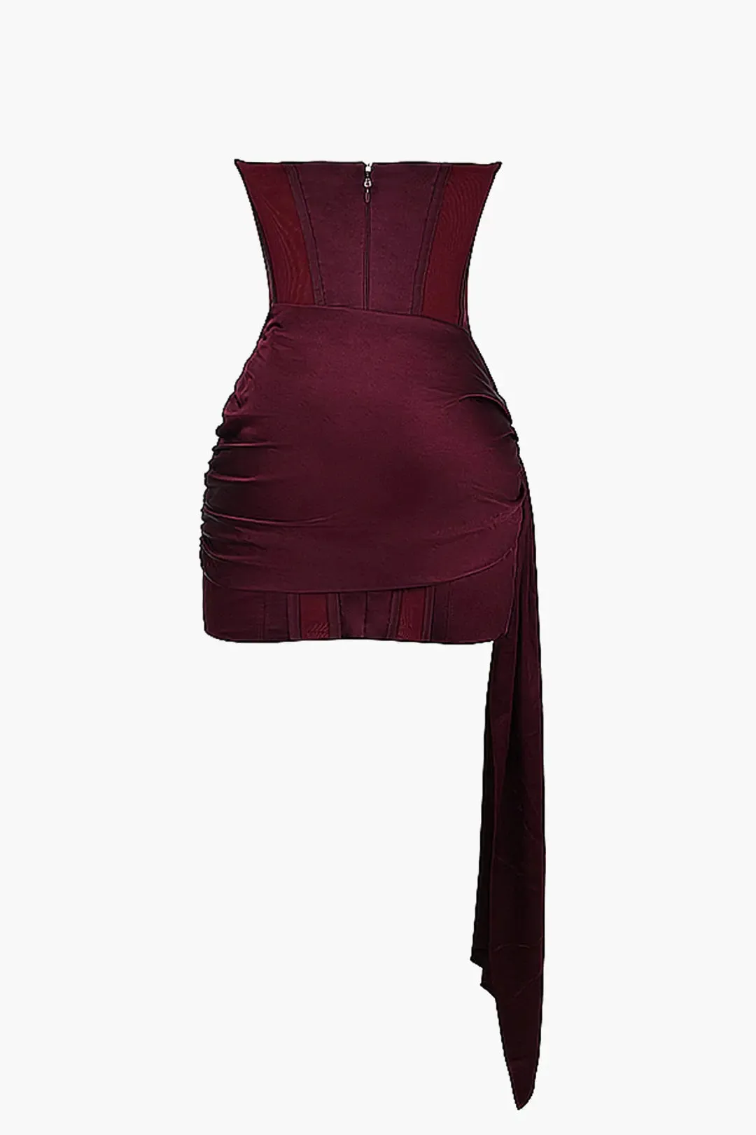 Brooklyn - Satin Sleeveless Elegance Women's Mini Dress