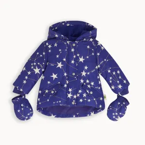 Brora - Navy Constellation Winter baby & Kids Jacket