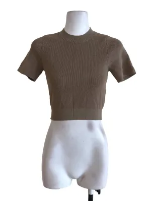 Brown Knitted Top LB