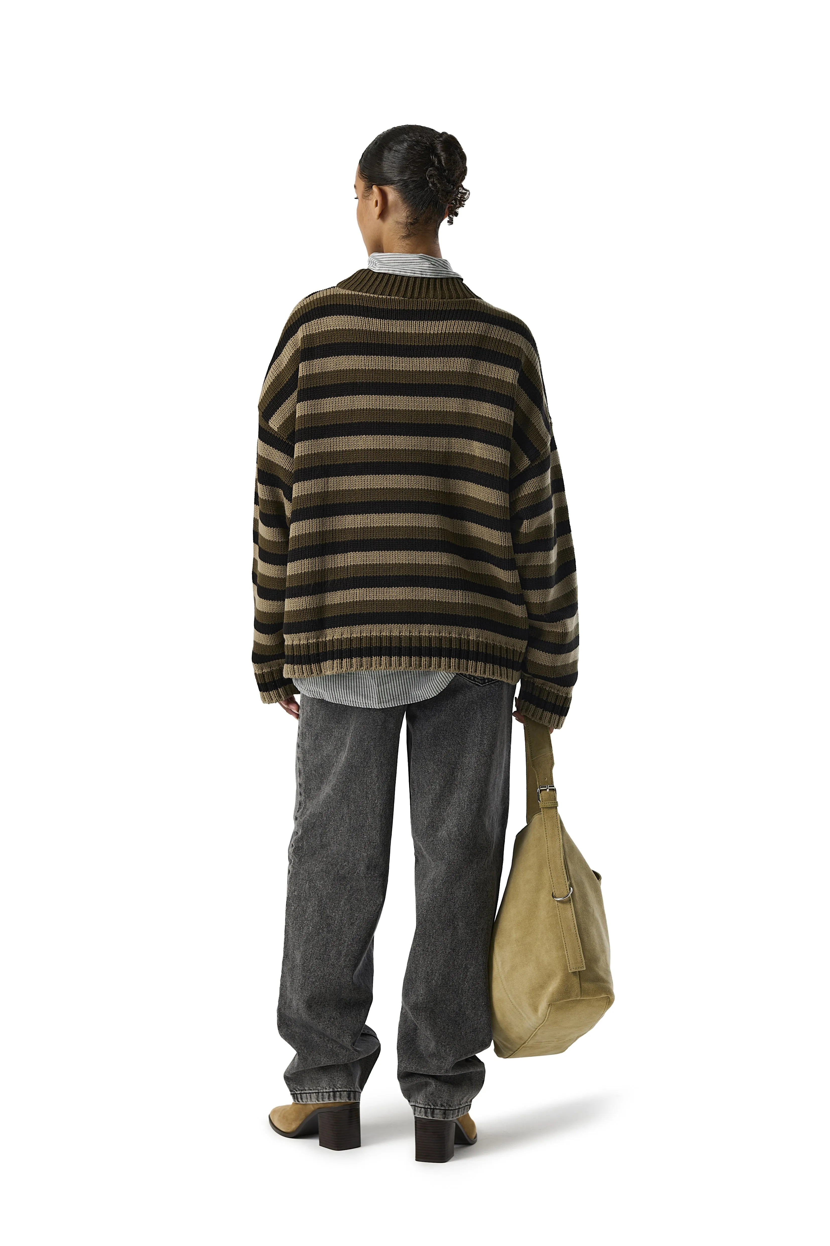 Bud Stripe Knit Sweater