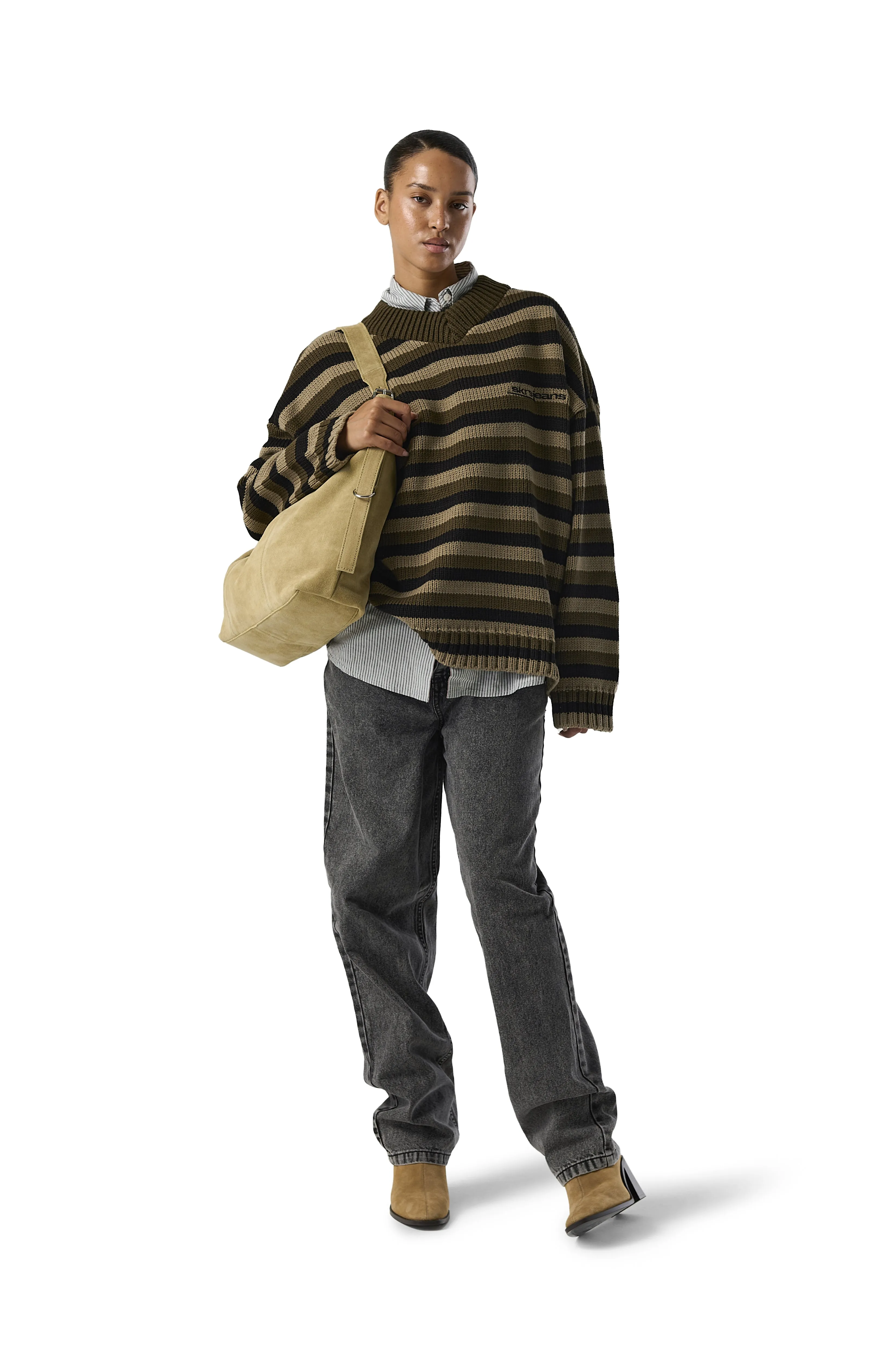 Bud Stripe Knit Sweater