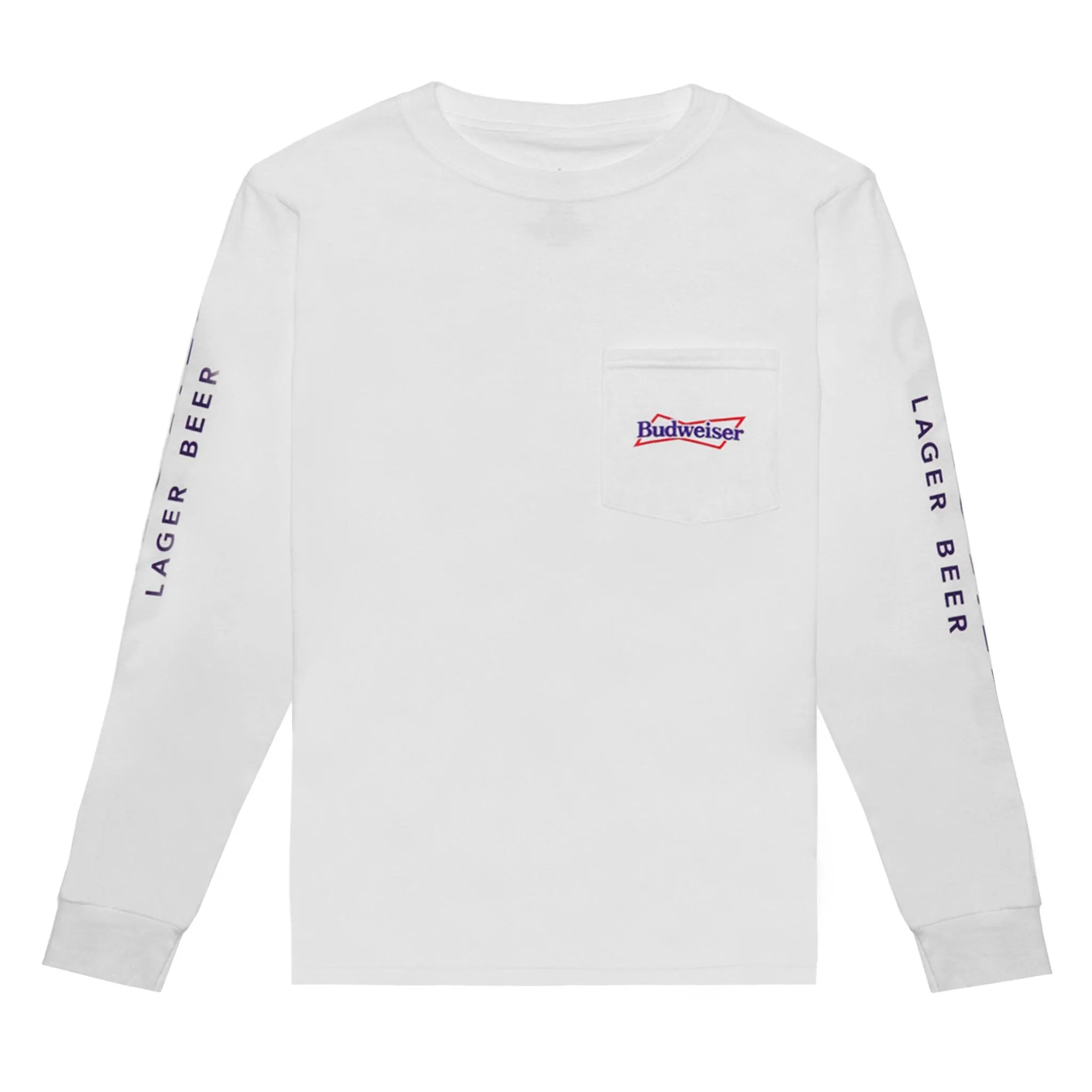 Budweiser Spell Out Long Sleeve T-Shirt