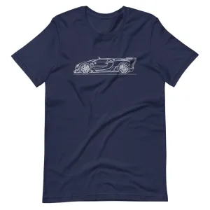 Bugatti Chiron Vision GT silhouette T-shirt