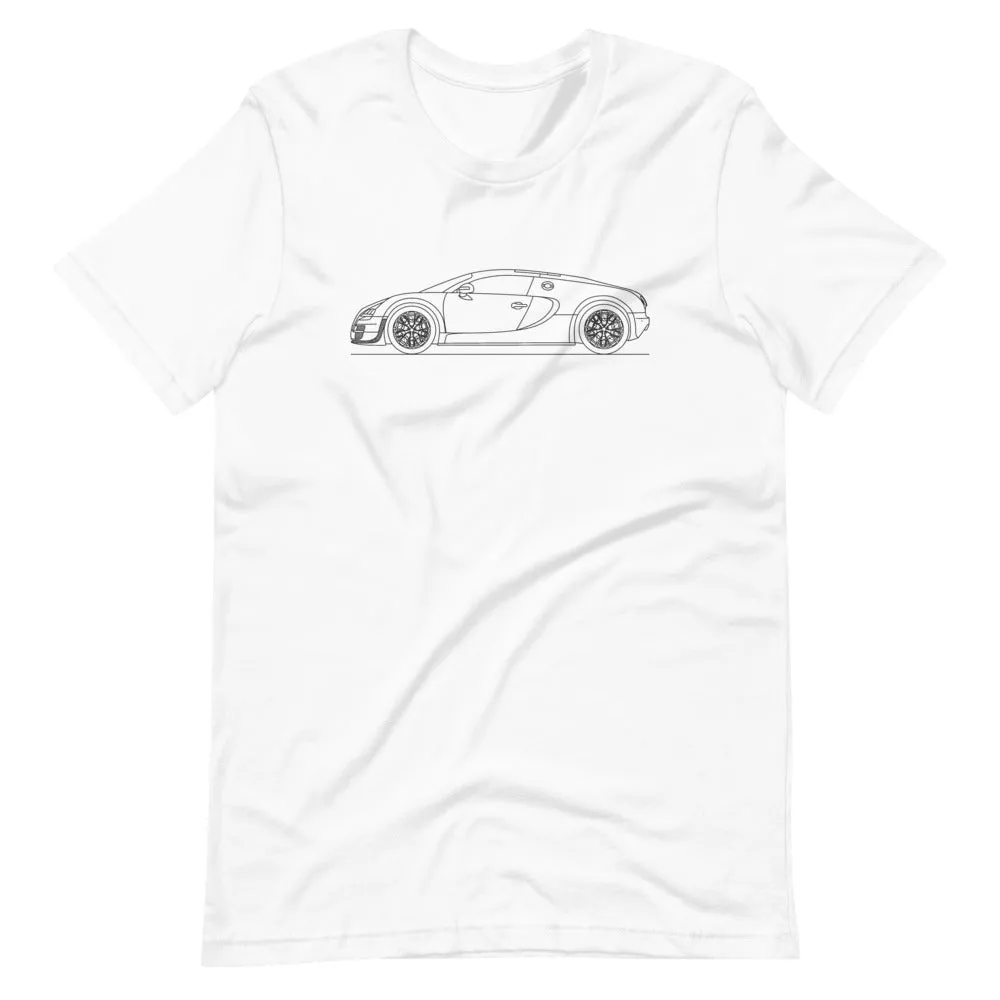 Bugatti Veyron 16.4 Super Sport silhouette T-shirt