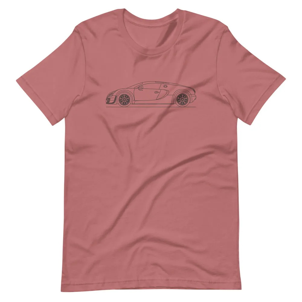 Bugatti Veyron 16.4 Super Sport silhouette T-shirt