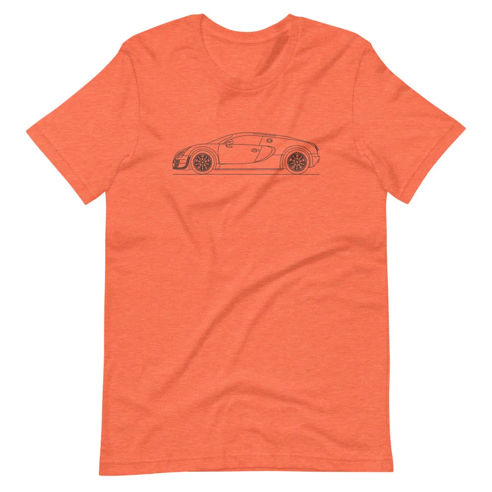 Bugatti Veyron 16.4 Super Sport silhouette T-shirt