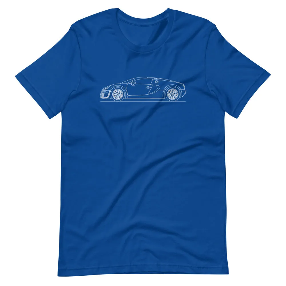 Bugatti Veyron 16.4 Super Sport silhouette T-shirt