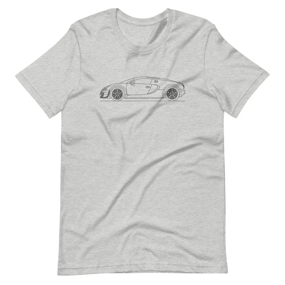Bugatti Veyron 16.4 Super Sport silhouette T-shirt