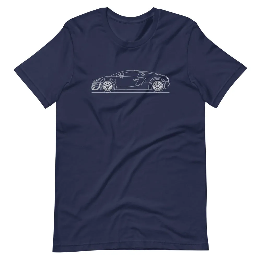 Bugatti Veyron 16.4 Super Sport silhouette T-shirt